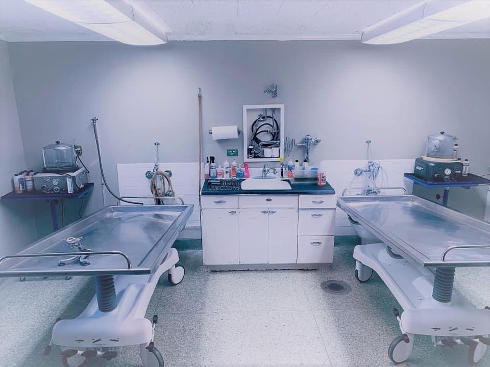 Affordable Mortuary Bundle: Hydraulic Embalming Table & Folding Prep Table - American - Made, Reliable Funeral Equipment - American Mortuary Coolers & Equipments Affordable Mortuary Bundle: Hydraulic Embalming Table & Folding Prep Table - American - Made, Reliable Funeral Equipment - American Mortuary Coolers & Equipments